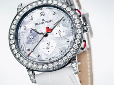 montre de luxe Blancpain chrono flyback saint valentin ©Blancpain
