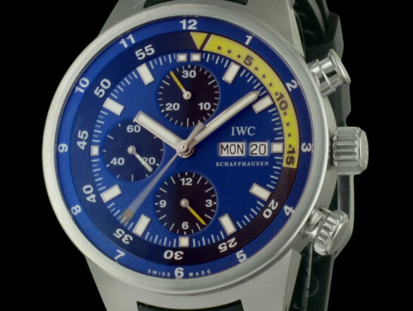 1-montre-iwc-cousteau-divers-chronographe-24986 montre de luxe d'occasion cresus